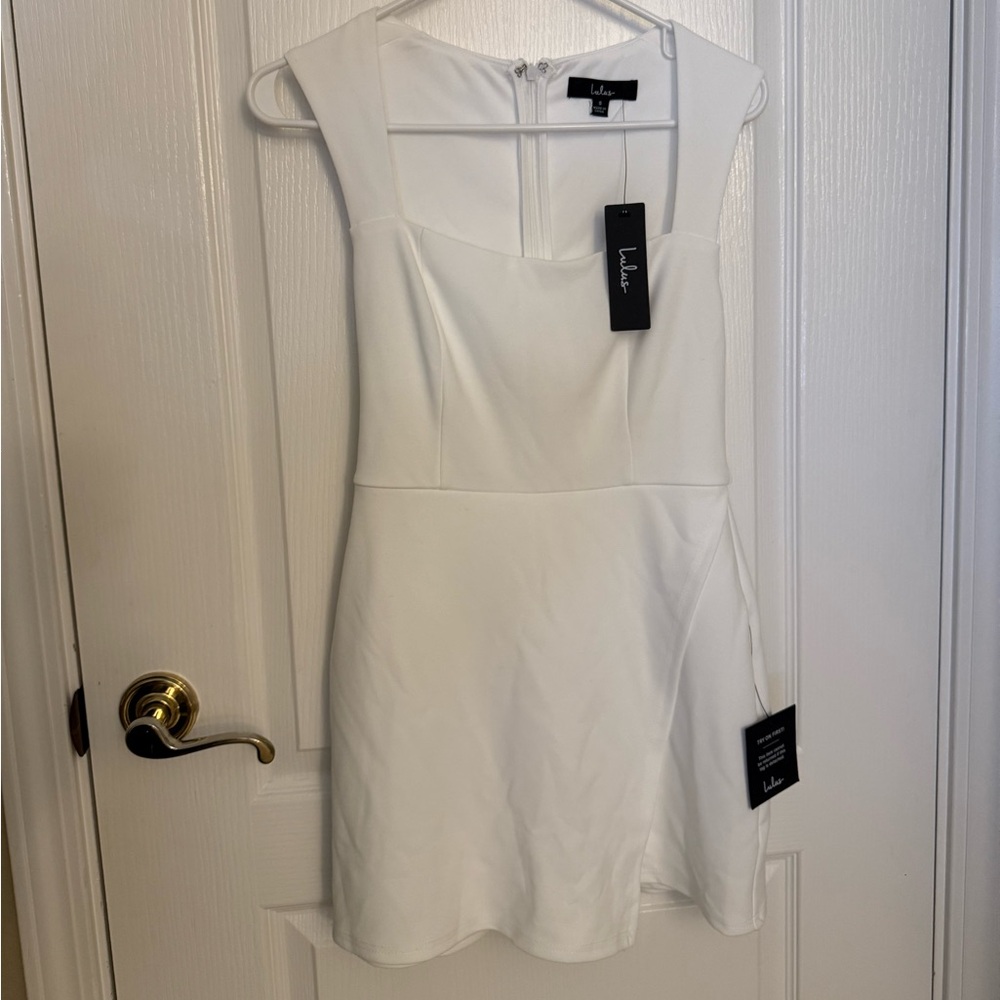 Lulu's White Mini Dress